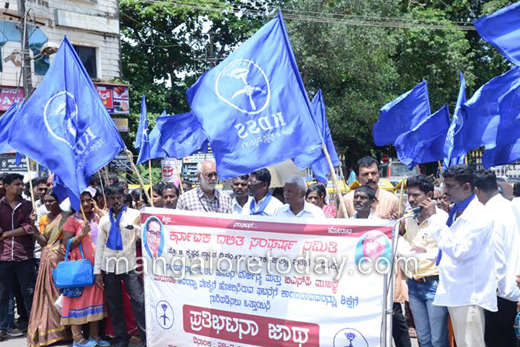 Dalit protest ..